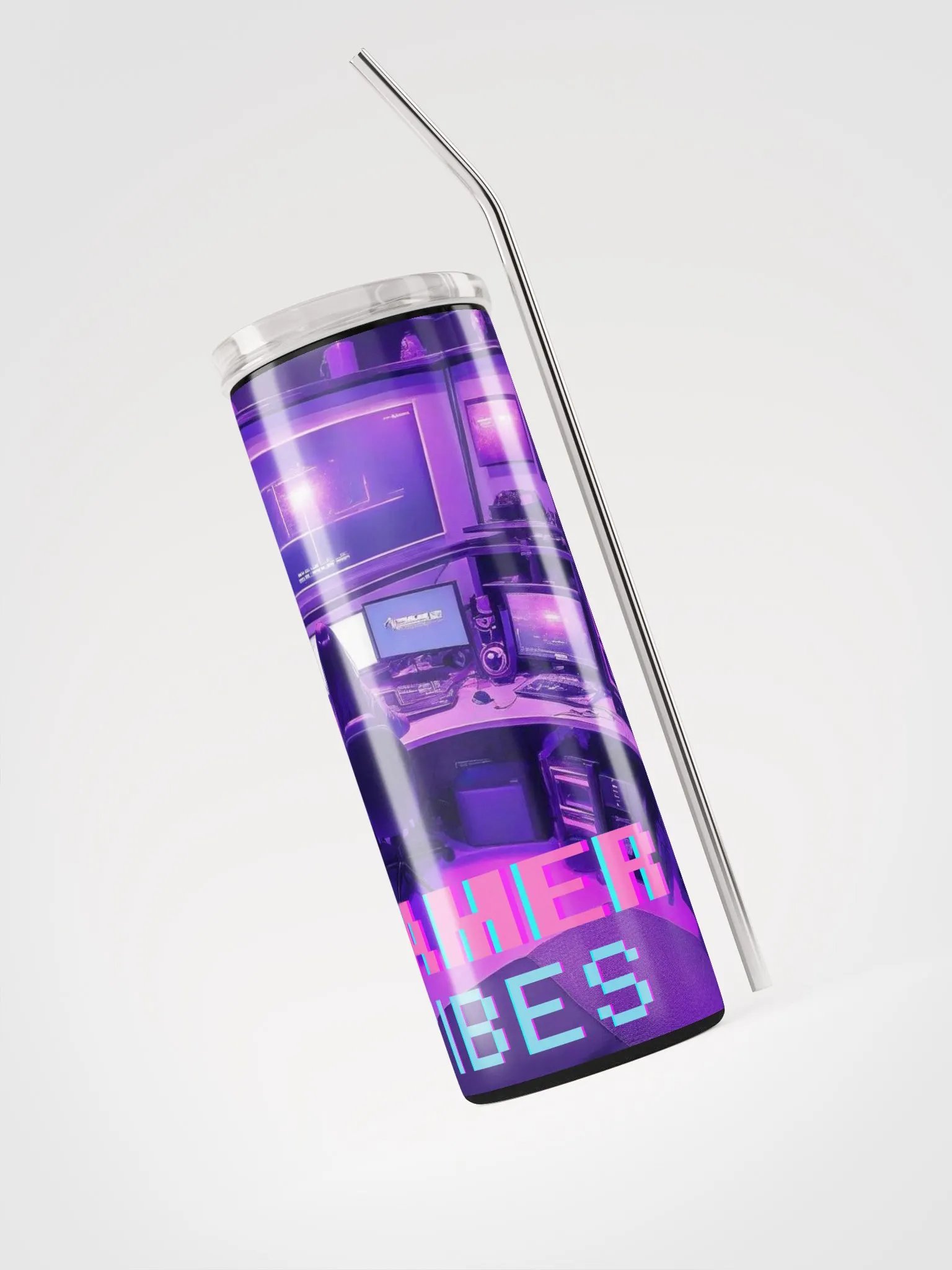 Pixelated Gamer Vibes Tumbler product image (3)