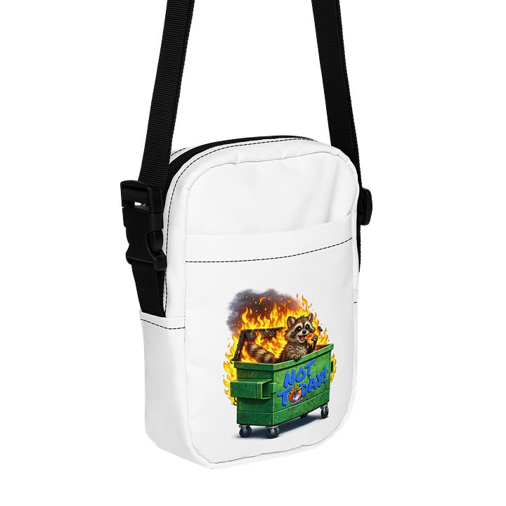 Not Today! DumpsterFire Crossbody Bag product image (1)