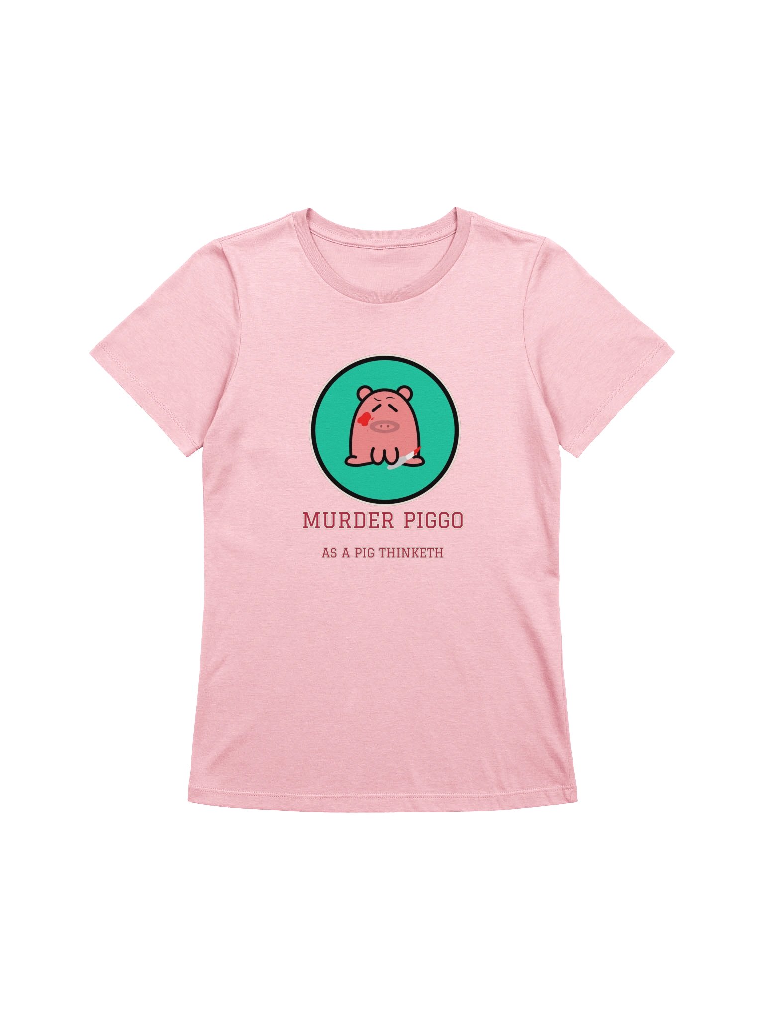 Murder Piggo Women's Tee | As a Pig Thinketh product image (1)