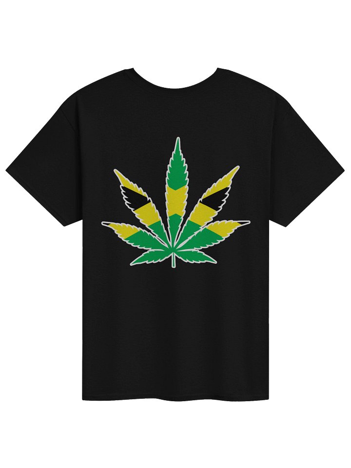 Jamaican Flag Cannabis Graphic Tee product image (2)