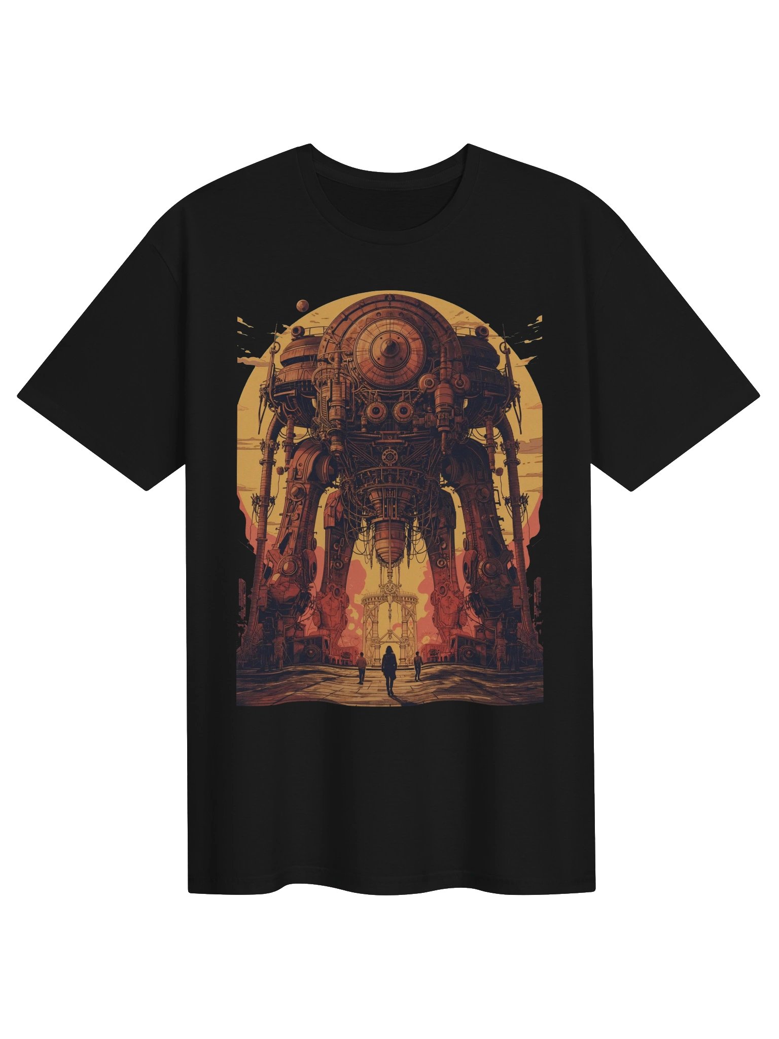 Sunset Mecha Giant T-Shirt product image (1)