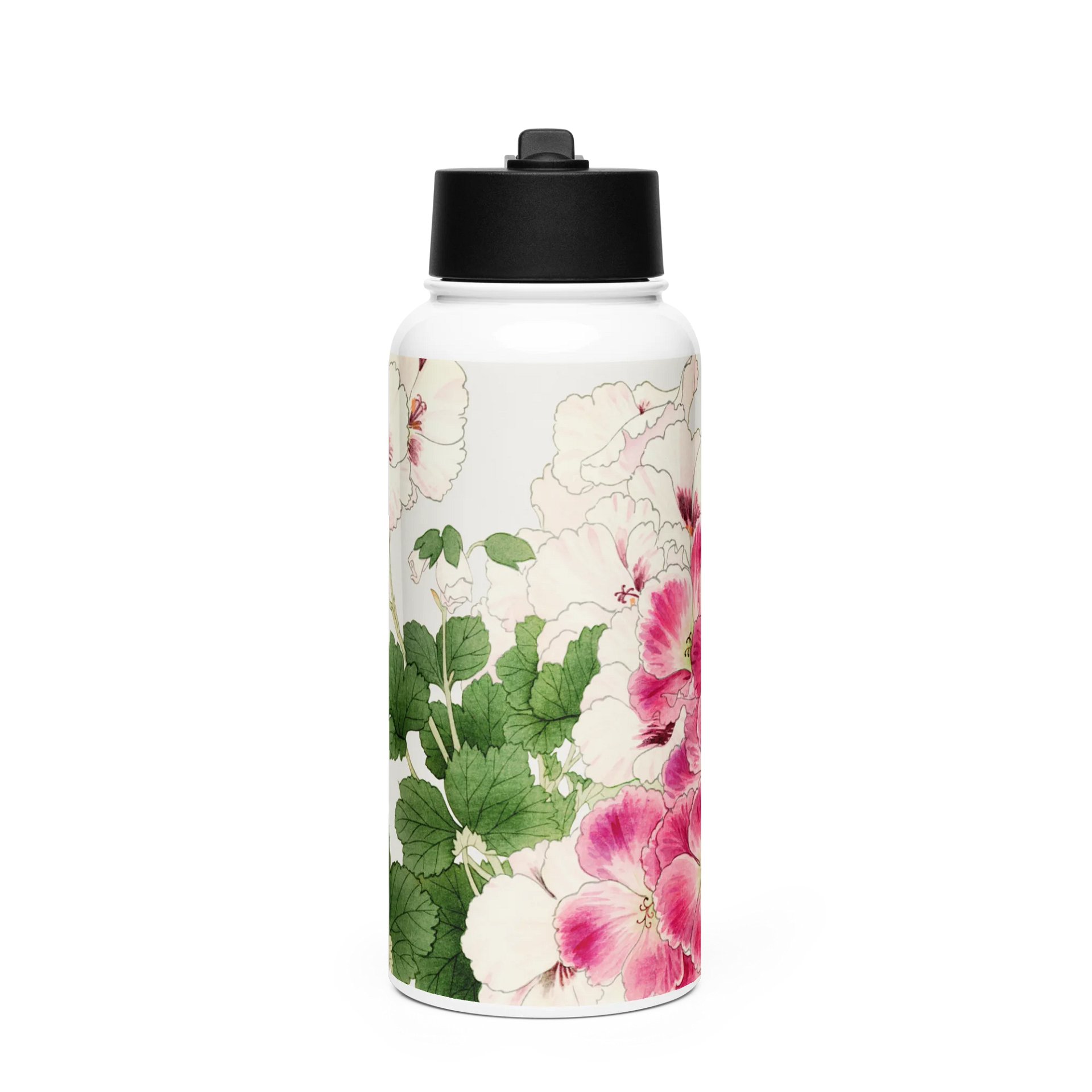 Geranium. Stainless Steel Water Bottle product image (1)