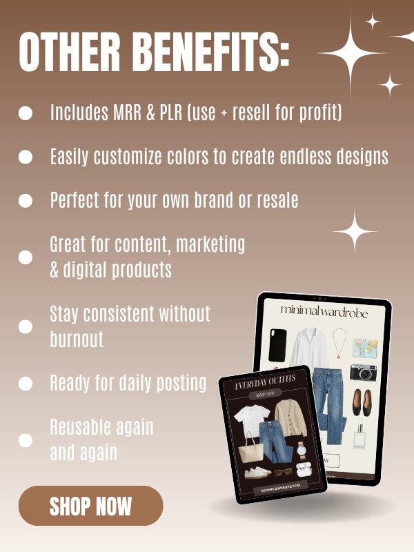 Affiliate & Gift Guide Canva Templates for LTK, ShopMy & Pinterest product image (7)