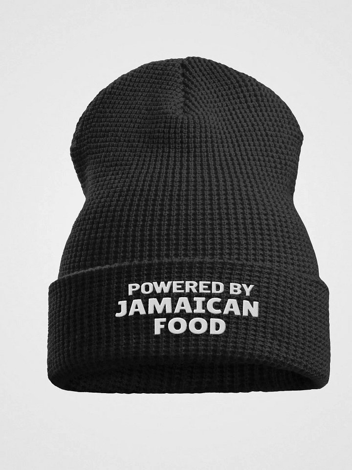 Powered by Jamaican Food Beanie product image (5)