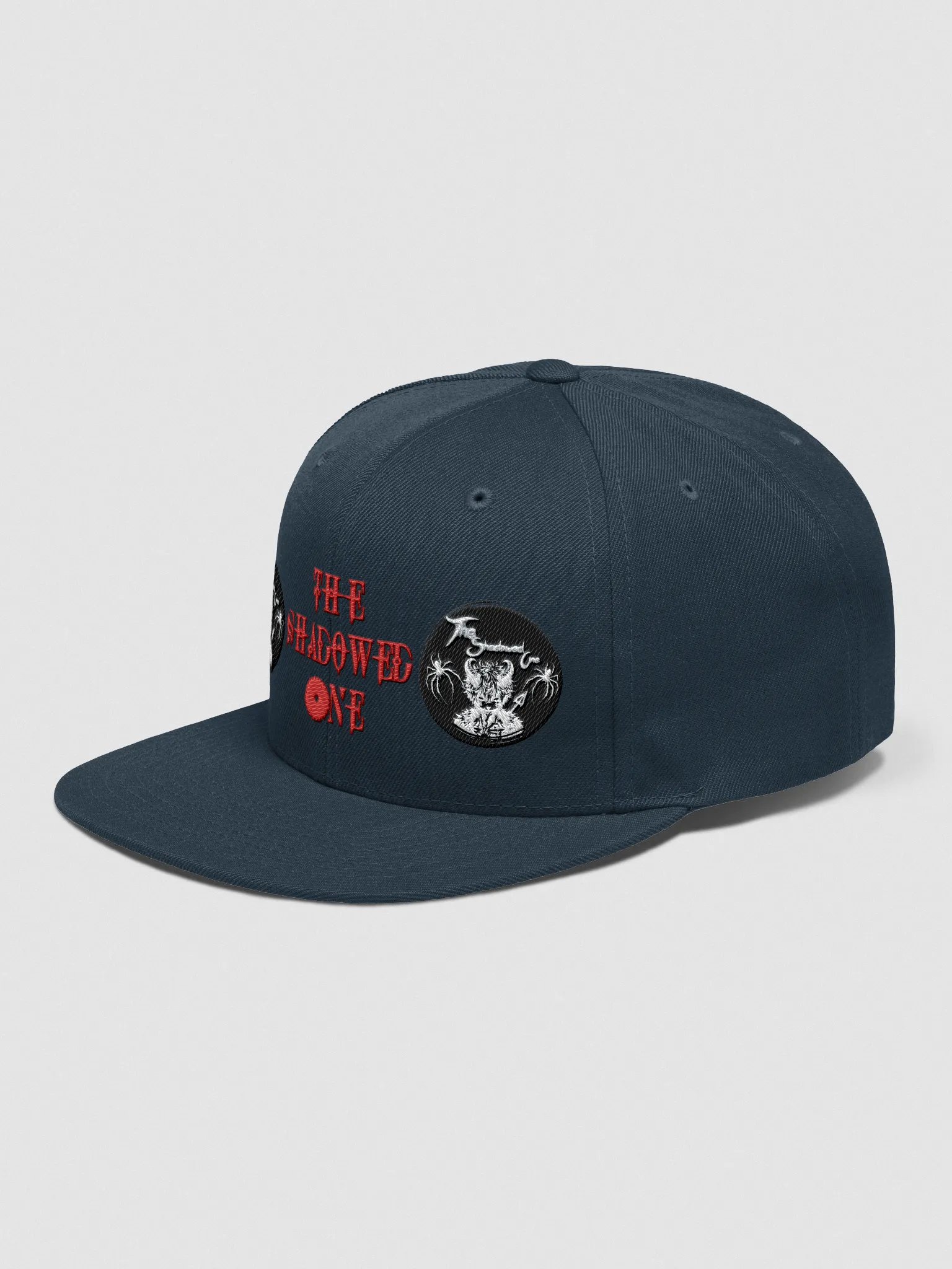 Snapback cap with dual logo product image (3)