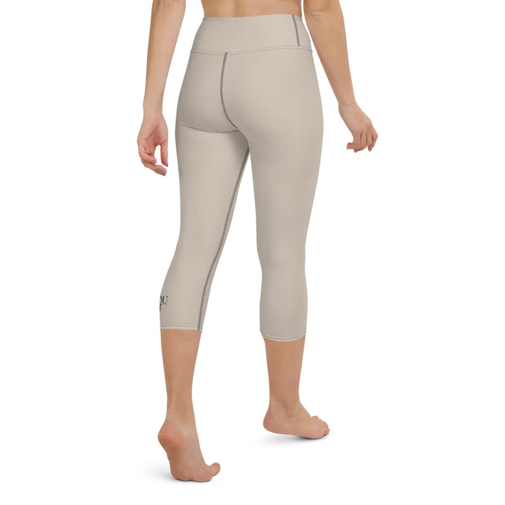 Till You Make It Leg Design Yoga Capri Leggings product image (6)
