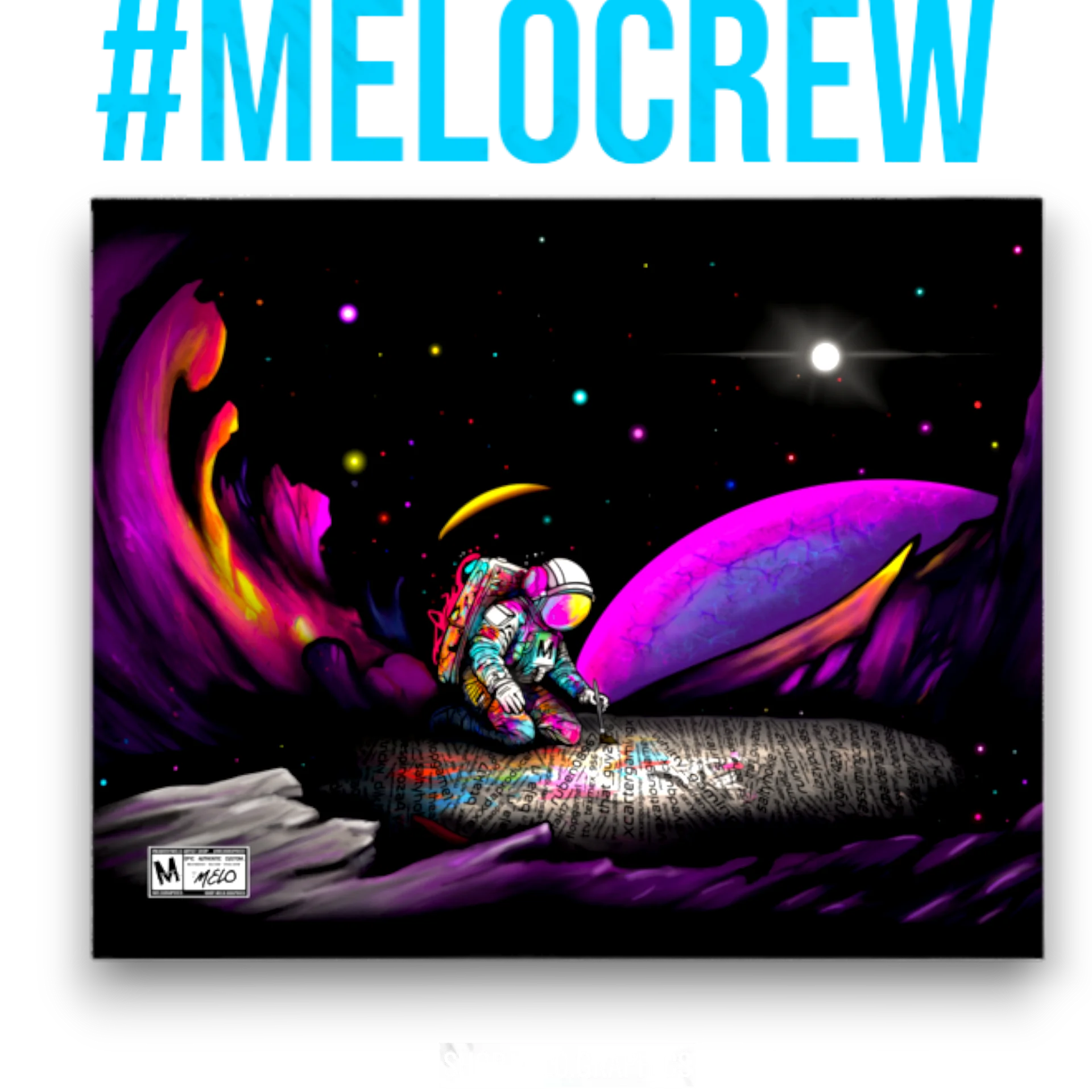 #MELOtober 2023 MELO CREW Founders - Personalized Poster | #MadeByMELO product image (3)