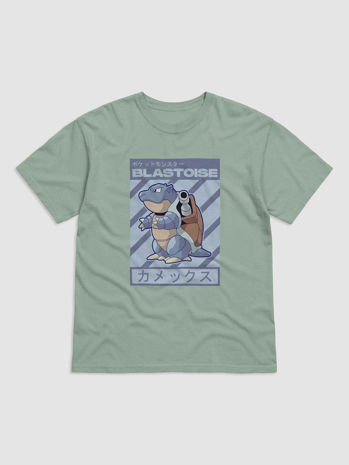 Blastoise Retro Pokémon Poster Design product image (1)