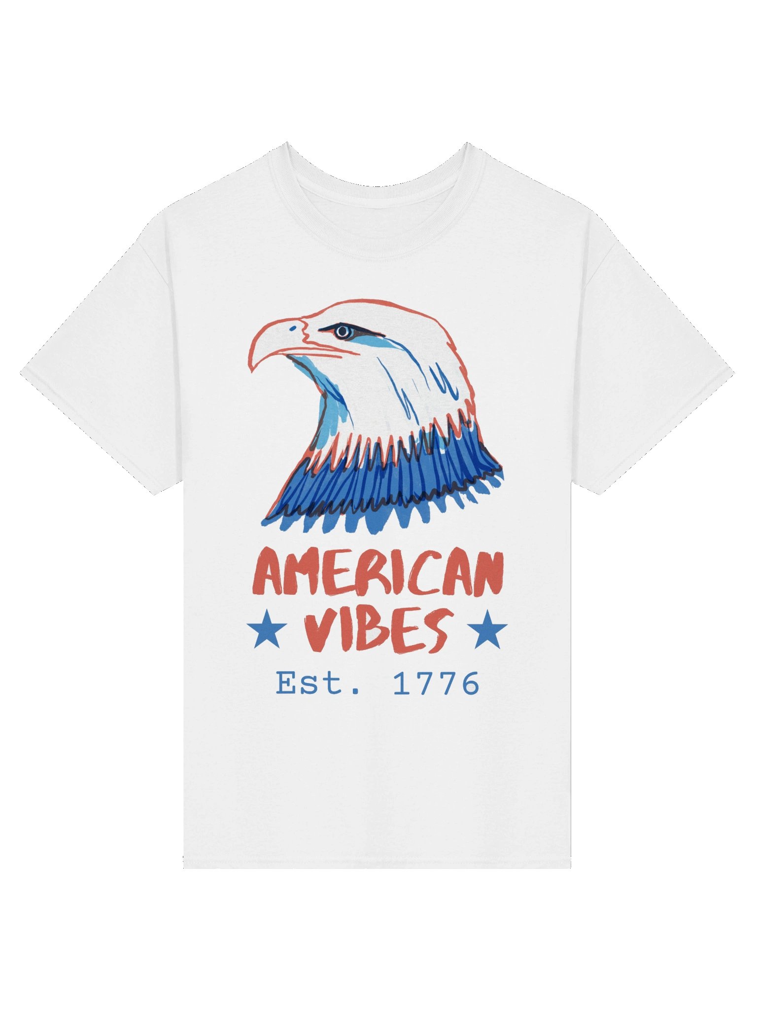 American Vibes Est. 1776 — Heritage Eagle Tee product image (1)