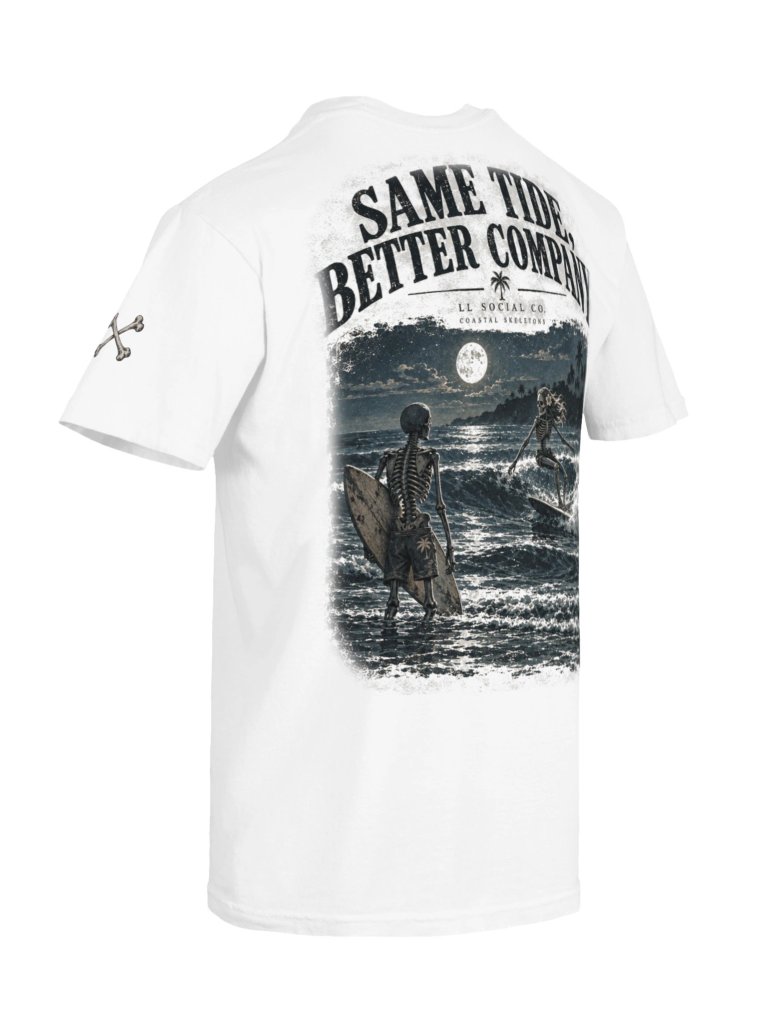 Same Tide Better Company Comfort Colors Tee — Coastal Skellie Edit product image (8)