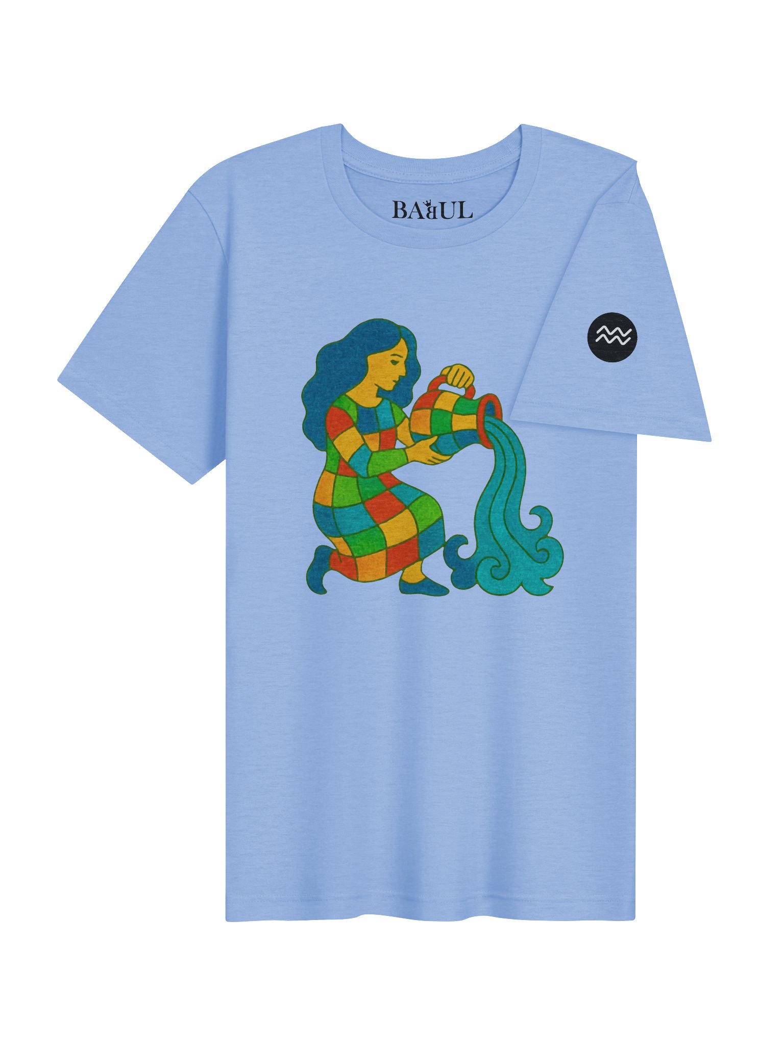 AQUARIUS - ZODIAC IN COLORS t-shirt product image (4)