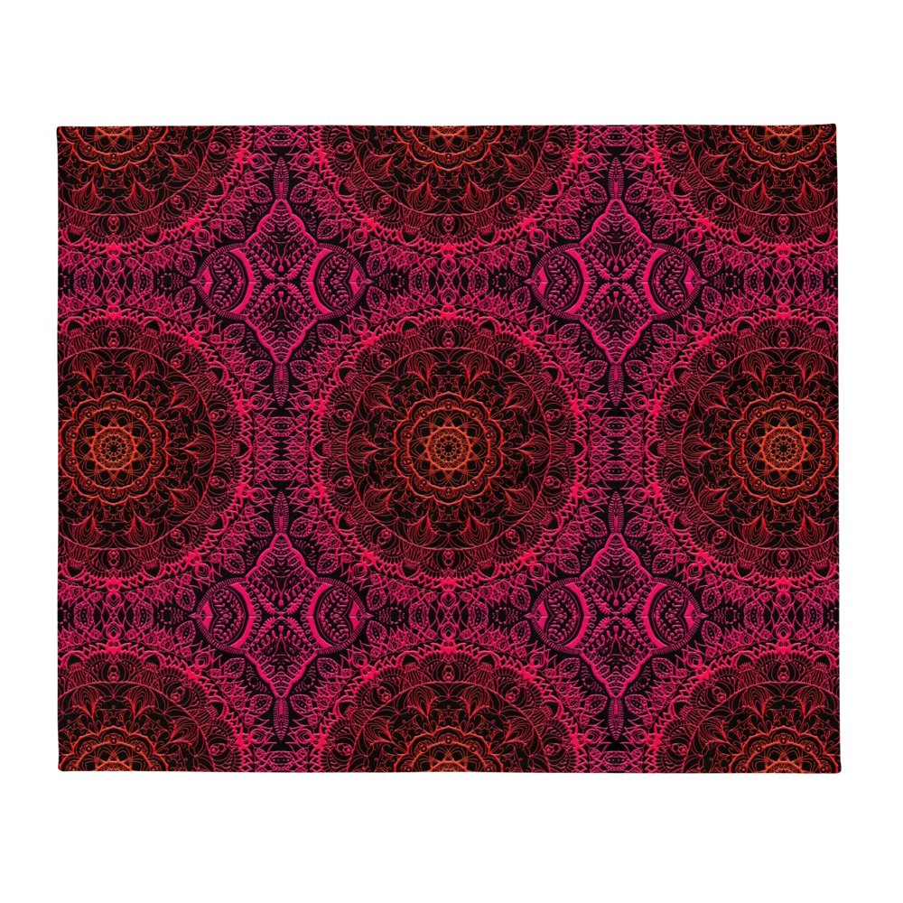 Mandala Dream Throw Blanket product image (2)