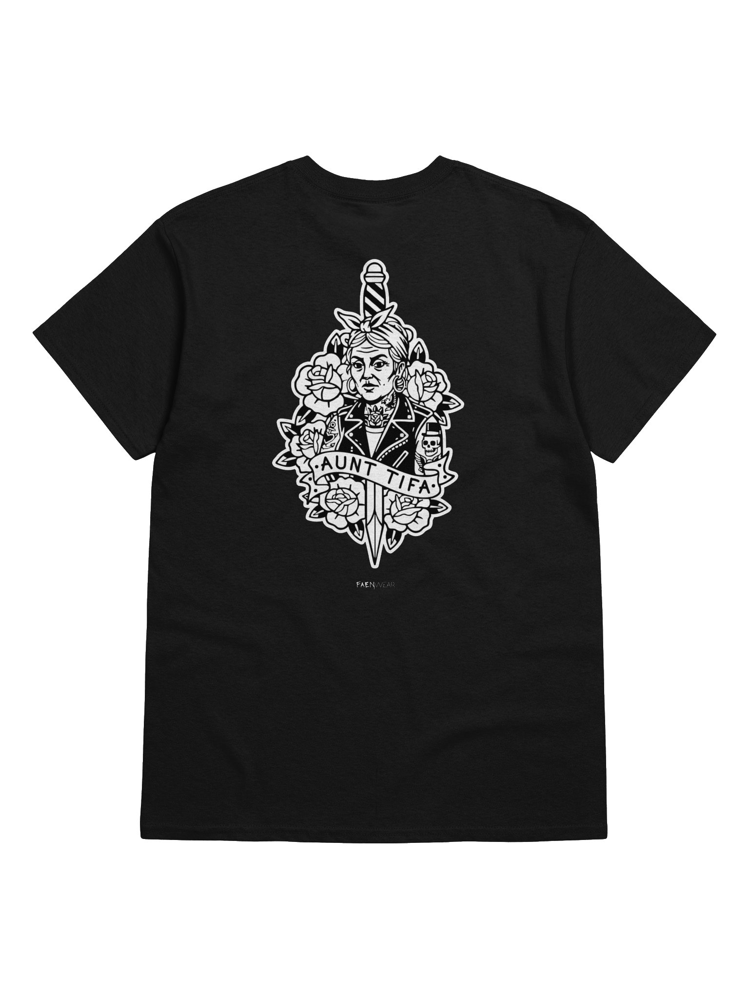Aunt Tifa [Sticker] T-shirt product image (6)