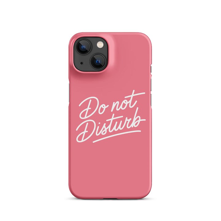 Do Not Disturb iPhone® Snap Case product image (2)