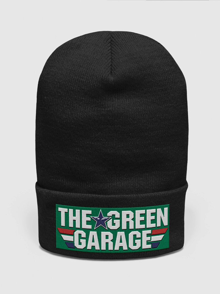 Gray Gradient Cuffed Beanie product image (1)
