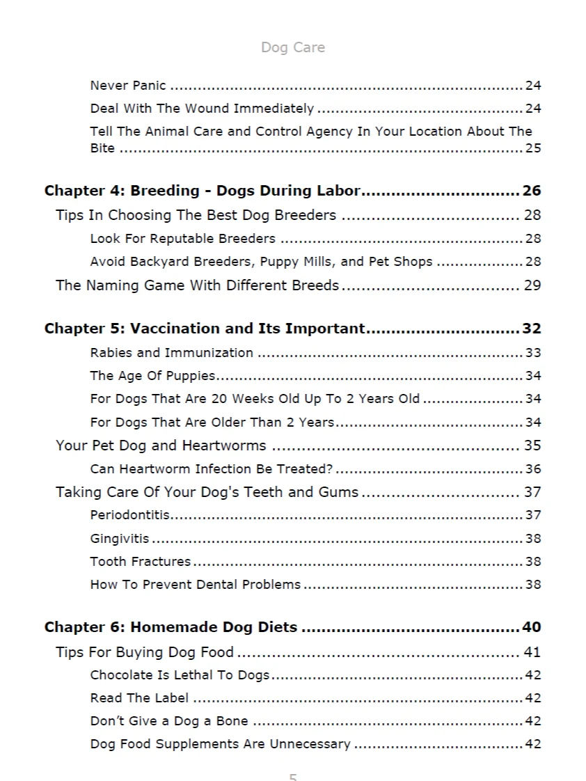 Dog Health eBook product image (3)