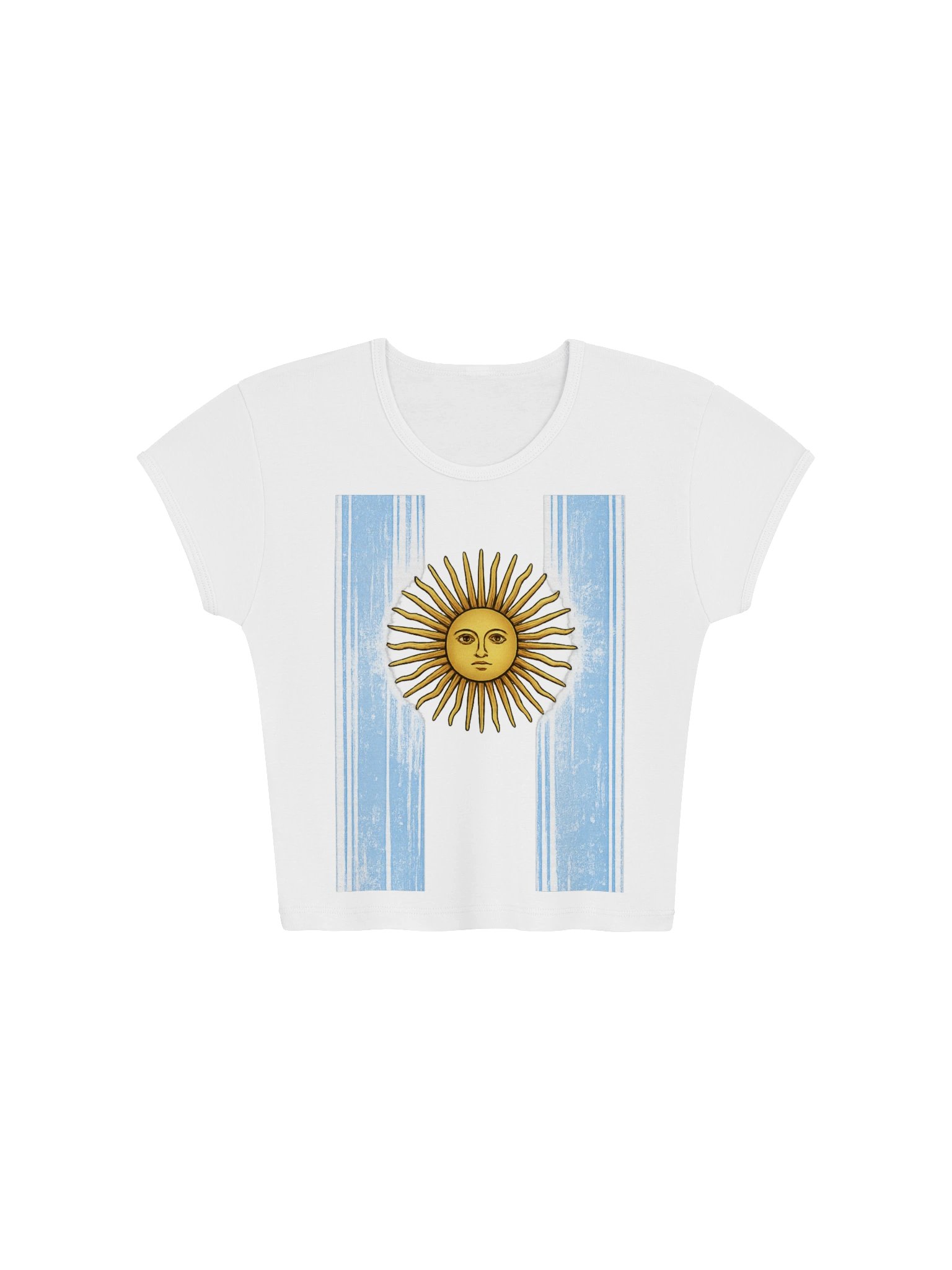 GMG Argentina Collector Crop Tee 🔥 LIMITED DROP — ONLY 50 product image (6)