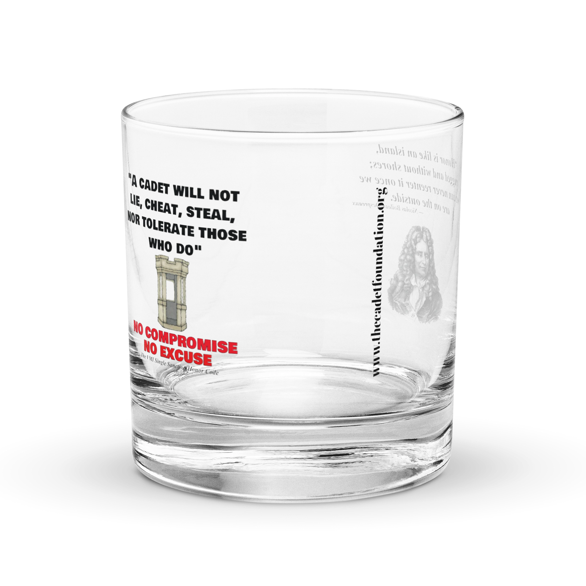 Honor Code Rocks Glass product image (3)