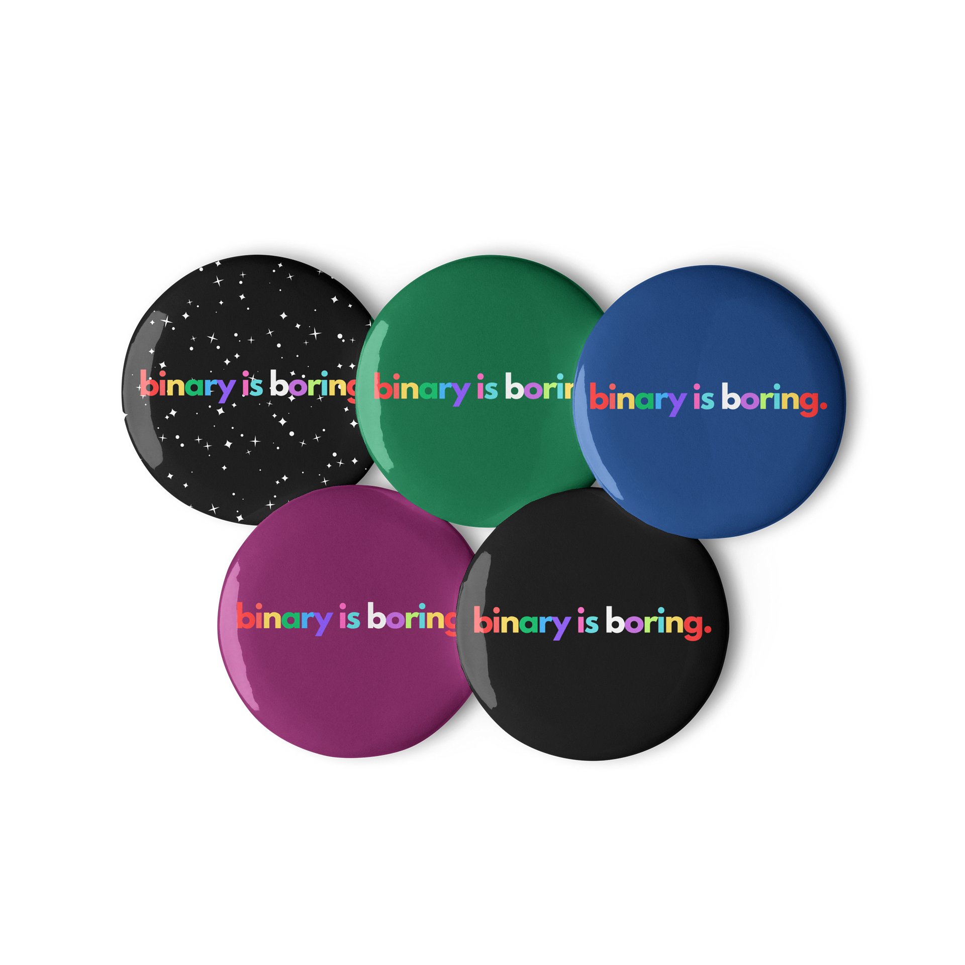 Binary Is Boring button product image (2)