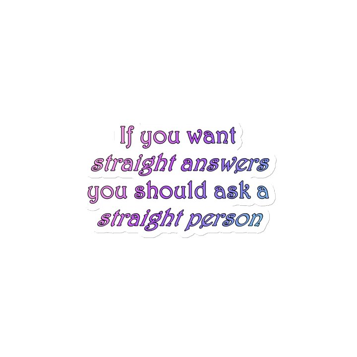 Straight Answers Magnet product image (2)