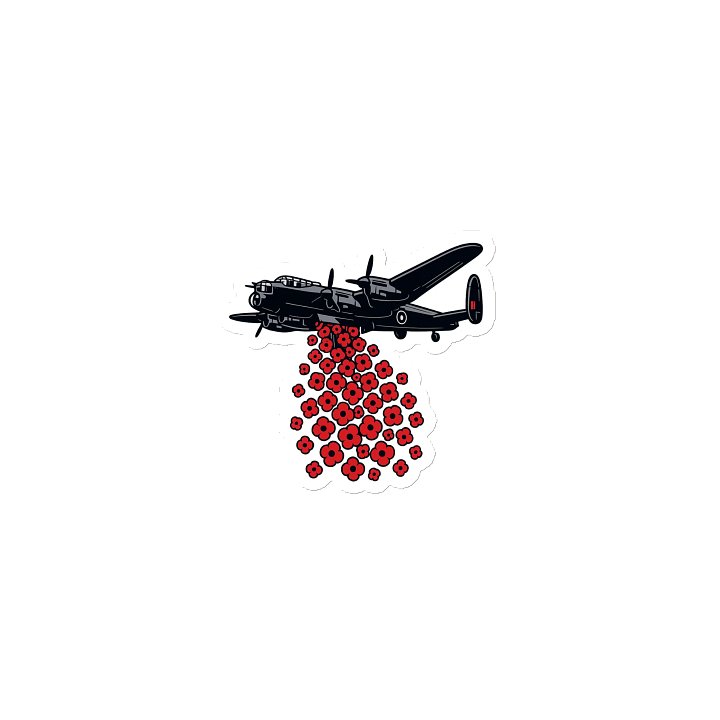 Avro Lancaster Poppy Drop Magnet product image (1)