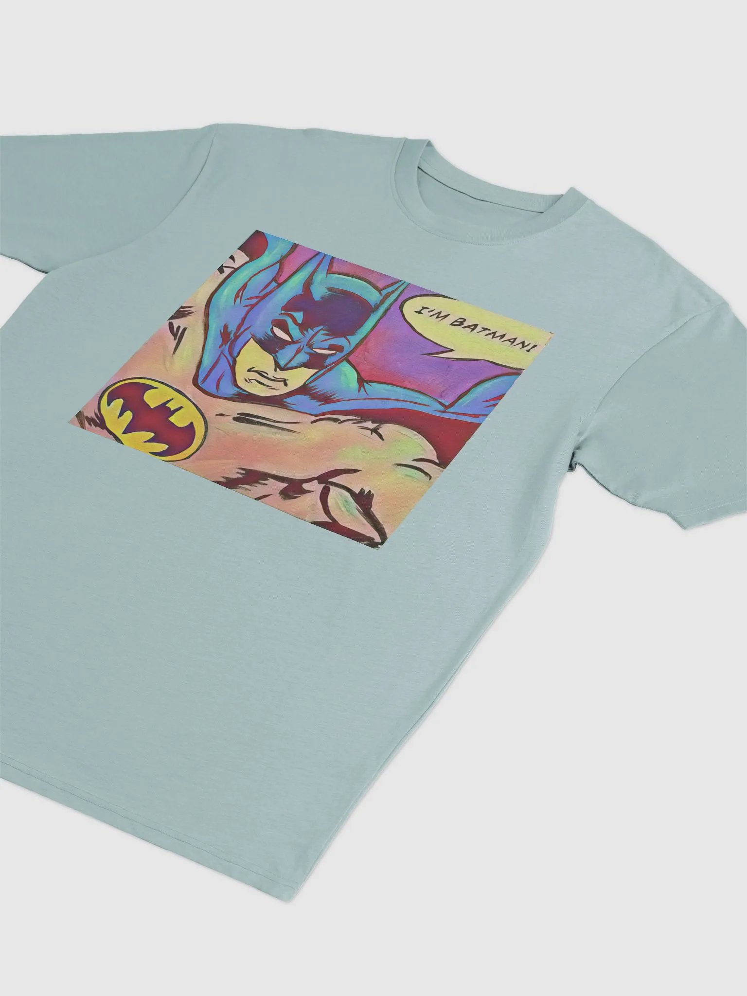 I'm Batman! Stylized Superhero Tee product image (3)