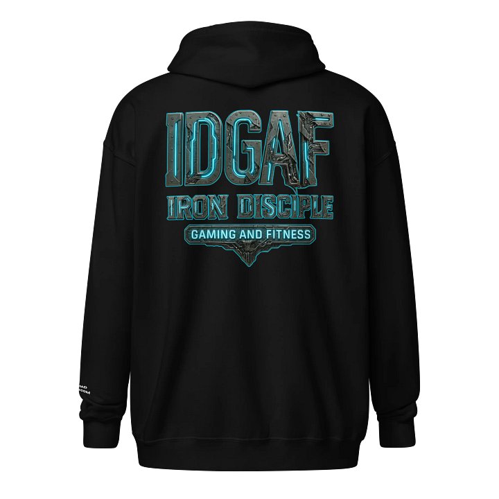IDGAF - Zip Up Hoodie (HEAVYWEIGHT) product image (1)