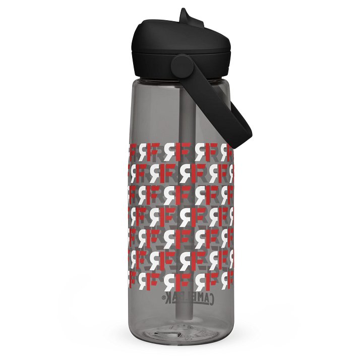 RFG Logo Thrive® Geometric Grid Flip Straw Bottle product image (12)