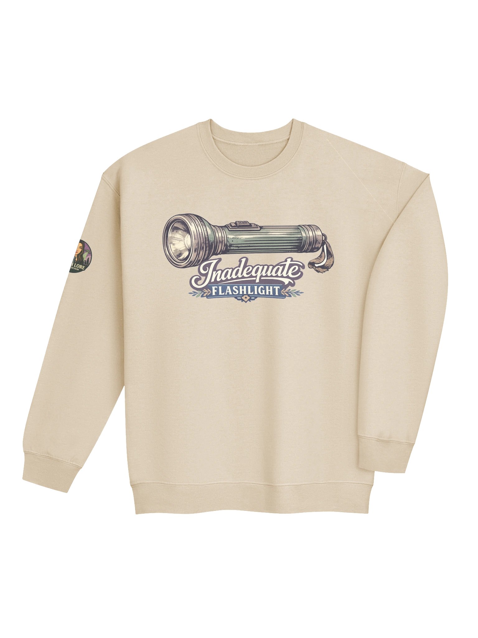 INADEQUATE FLASHLIGHT CLASSIC CREW NECK SWEATSHIRT product image (32)