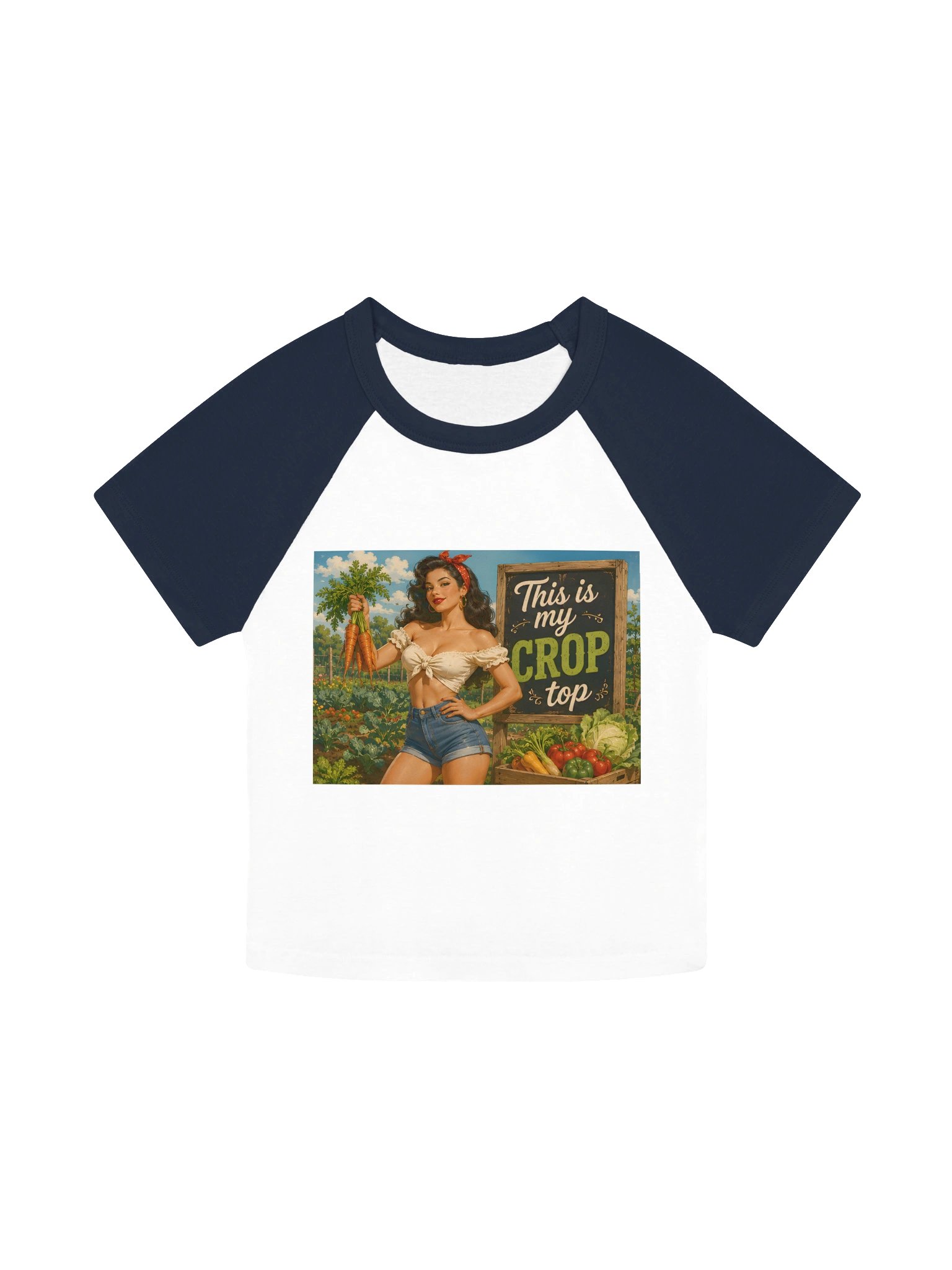 My Crop Top – Farm Fresh & Slightly Inappropriate product image (3)