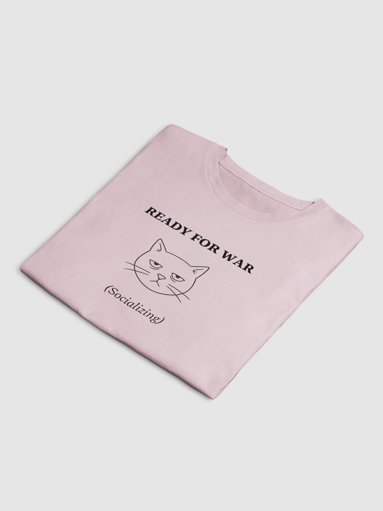 Ready for War (Cat) Crop Top product image (4)