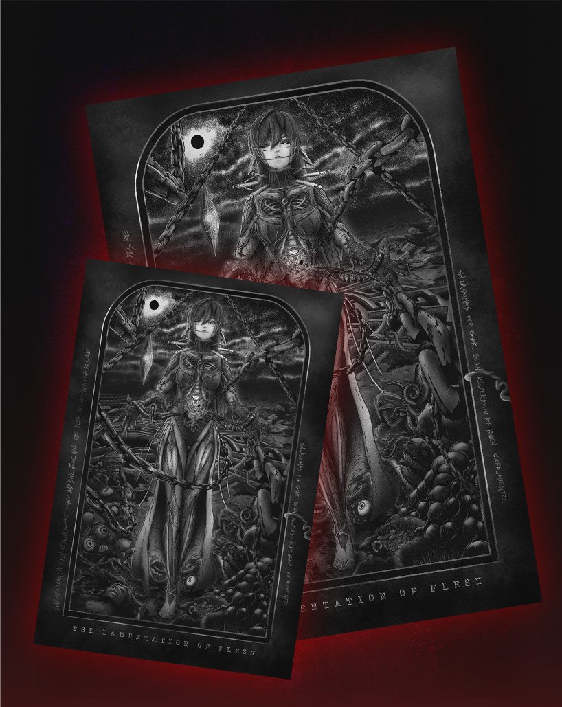 Layna "Lamentation" Poster | by Spooky Dan product image (2)