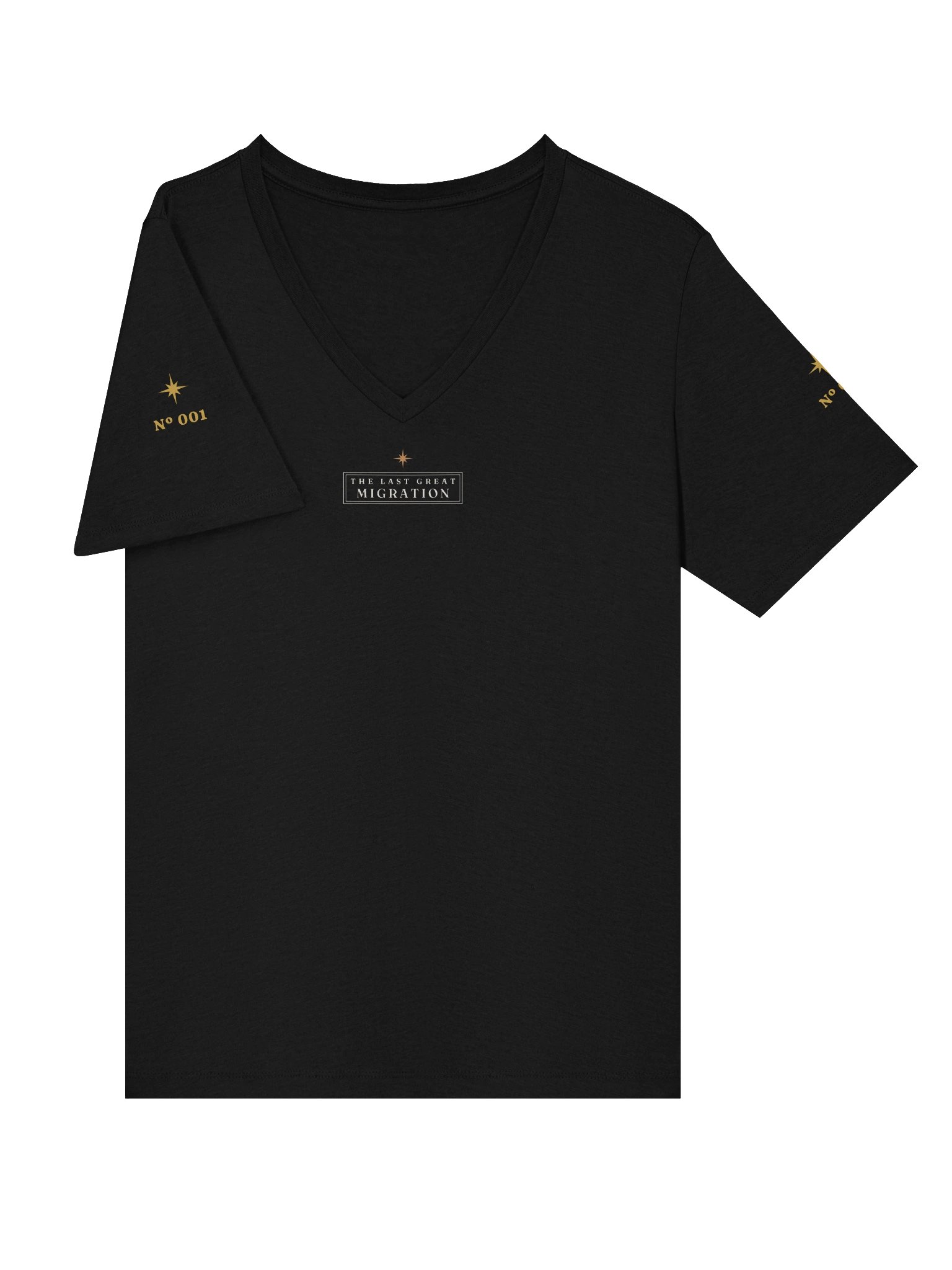 The She Moves History V Neck with Sleeve Stars (Women's) product image (3)