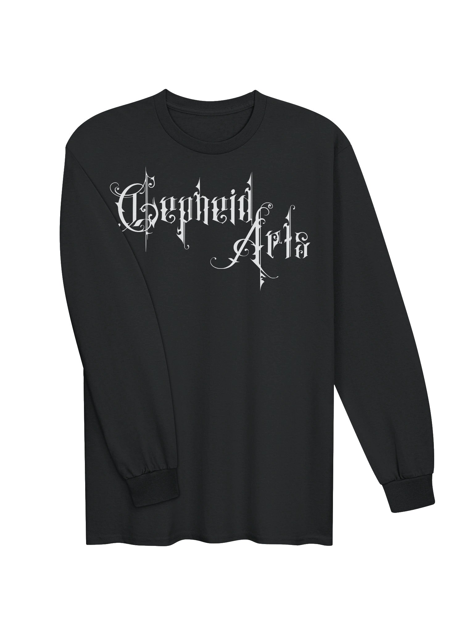 Cepheid Arts Logo Long Sleeve Tee | BLK product image (3)