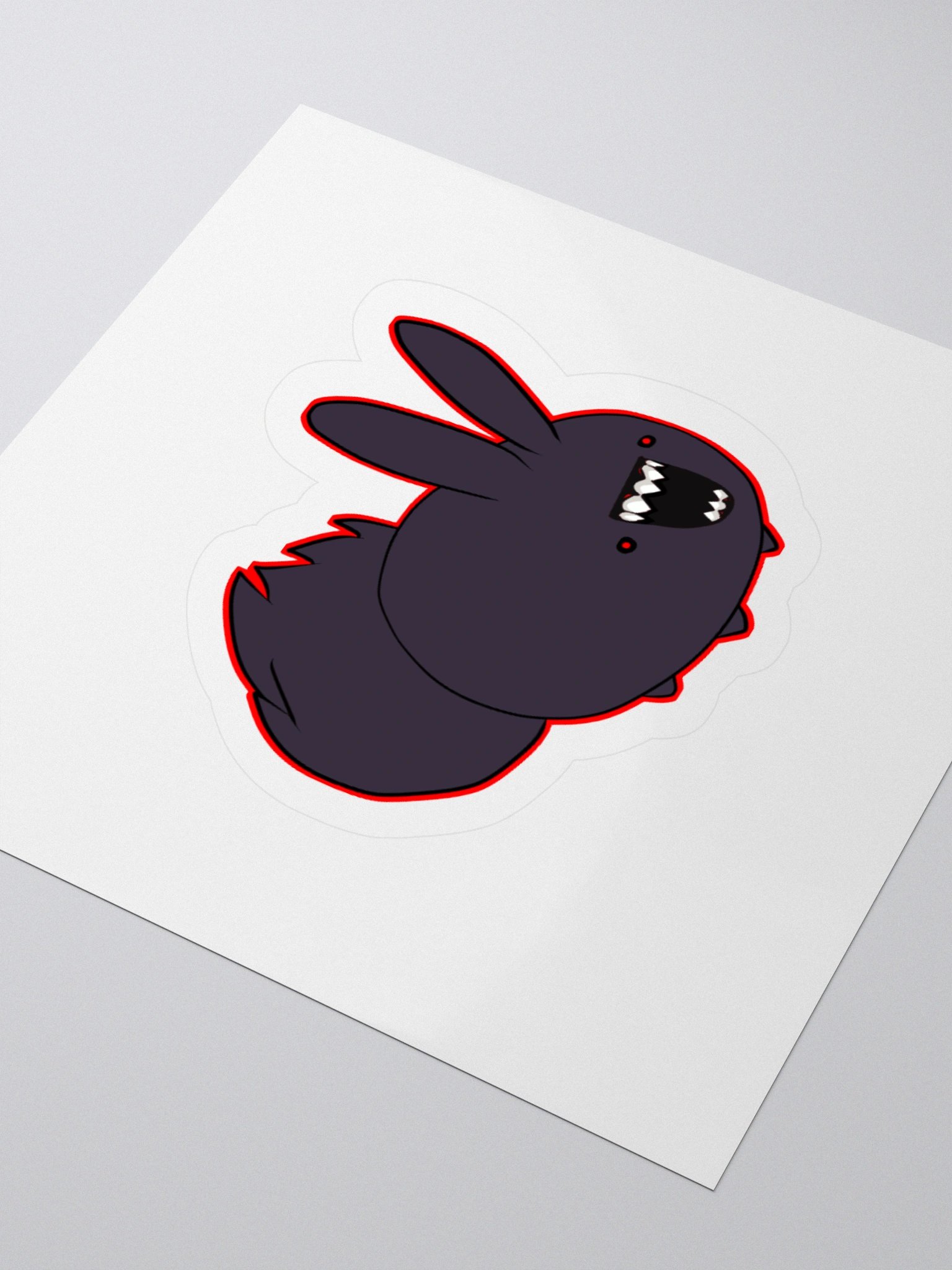 Gremlin bunny sticker product image (8)