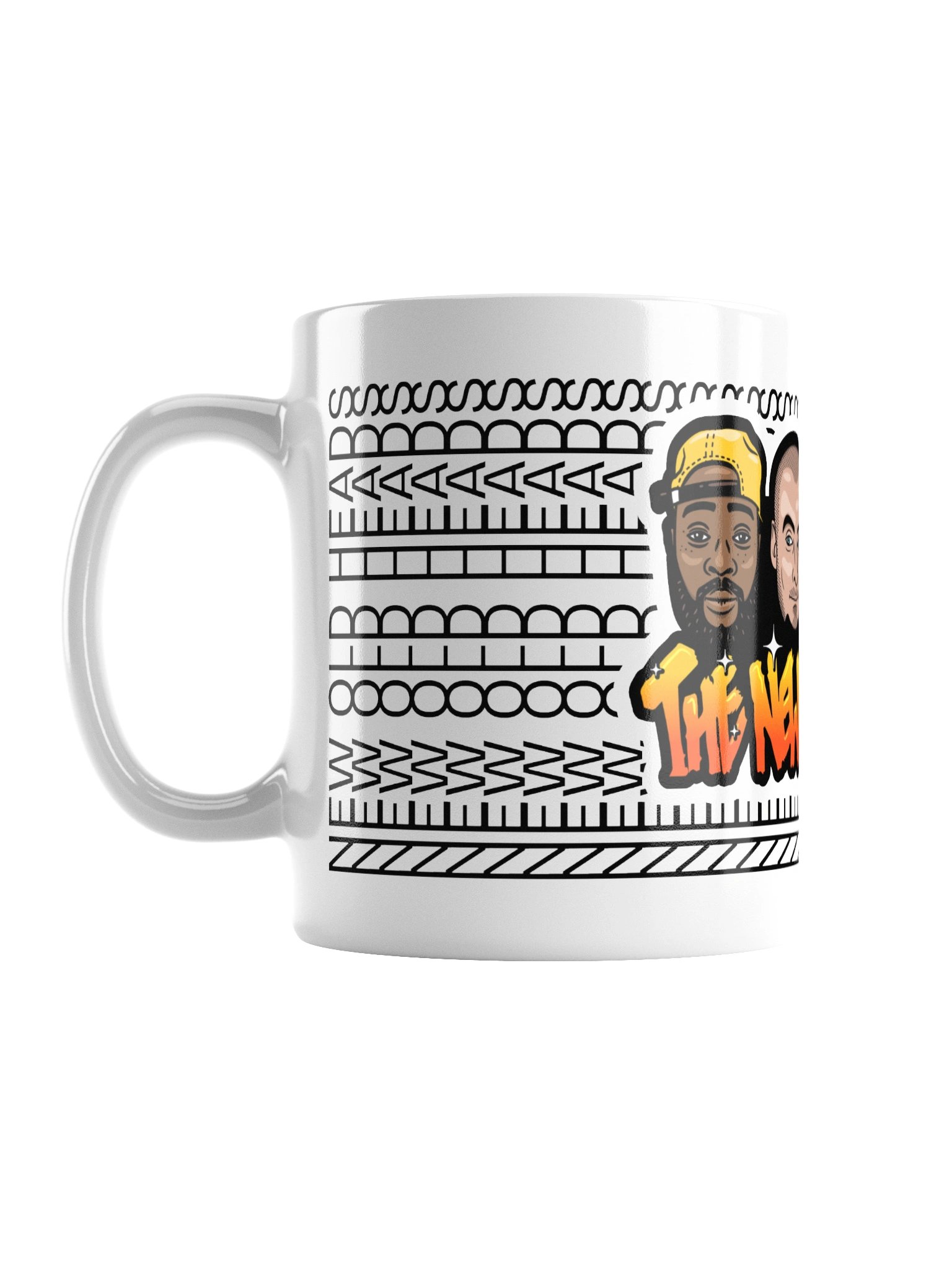 New Old Head's Hidden White Glossy Mug product image (1)