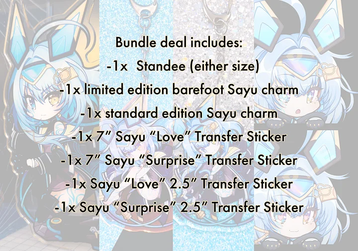 [Sayu X KAYOZIA Collab] Limited Edition Bundle Set product image (2)