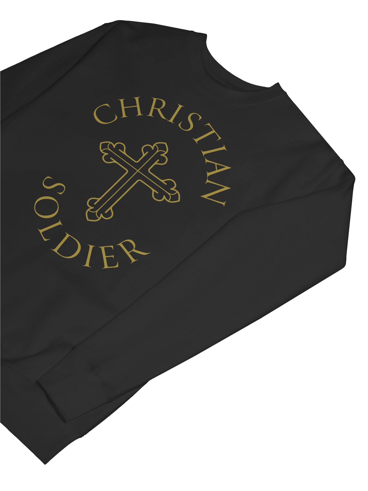 Christian Soldier Sweatshirt (Black) product image (7)