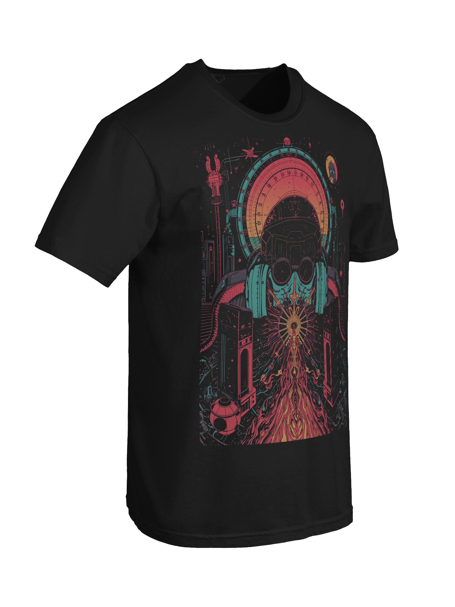 Cybernetic Dreamscape Heavyweight T-Shirt product image (4)