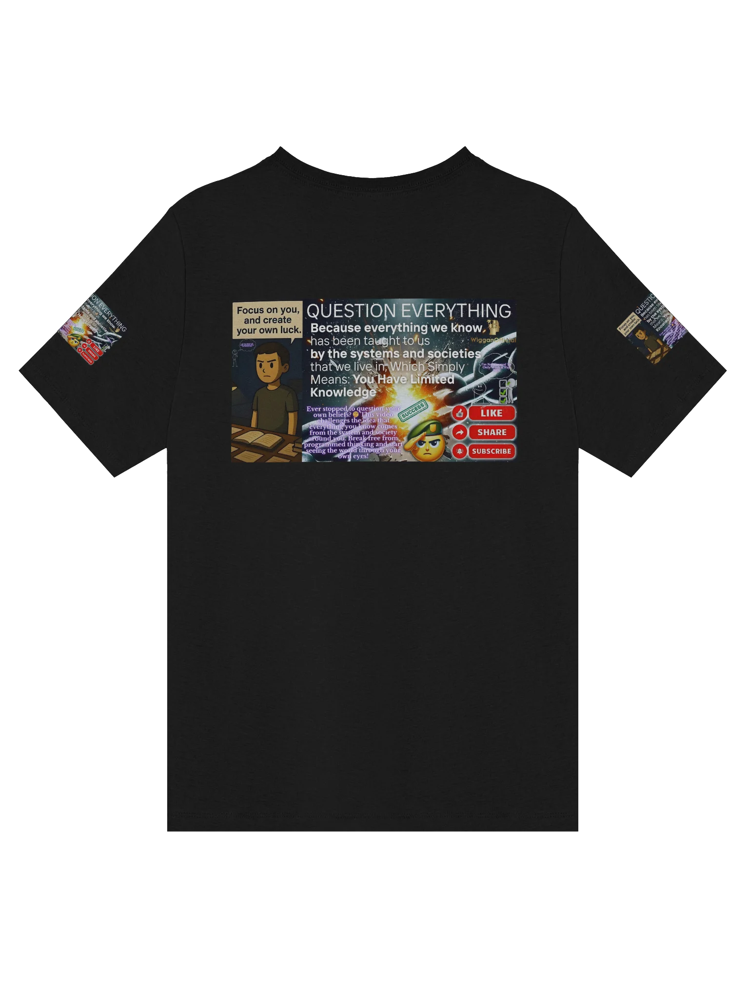 WigganOfficial Question Everything Women's Relaxed T-Shirt product image (4)