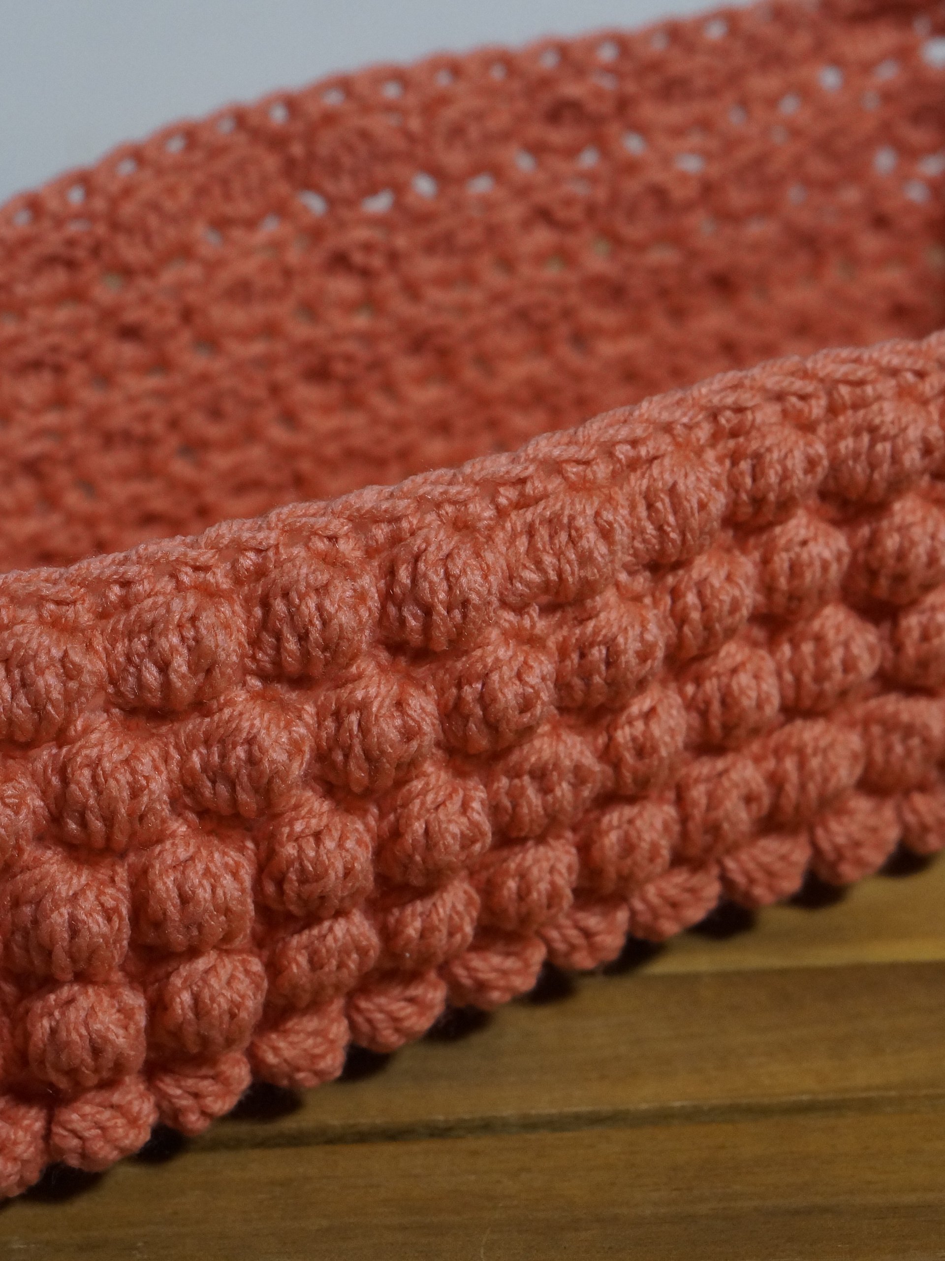 Bobble basket Crochet pattern product image (6)