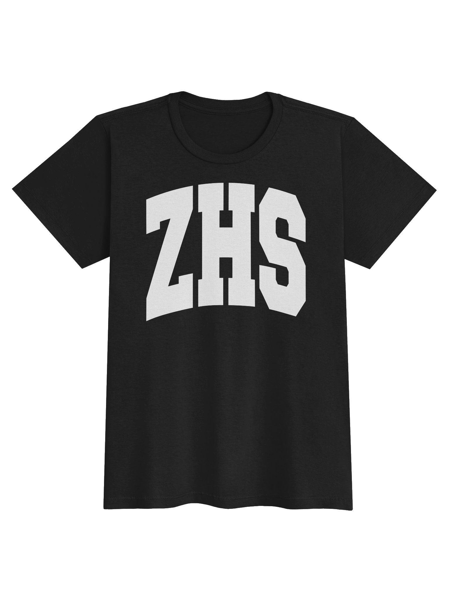 Custom Arched School Letters Women’s Soft T-Shirt product image (6)