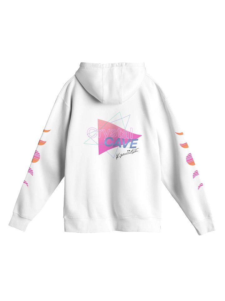 Crystal Cave Hoodie WHITE product image (2)