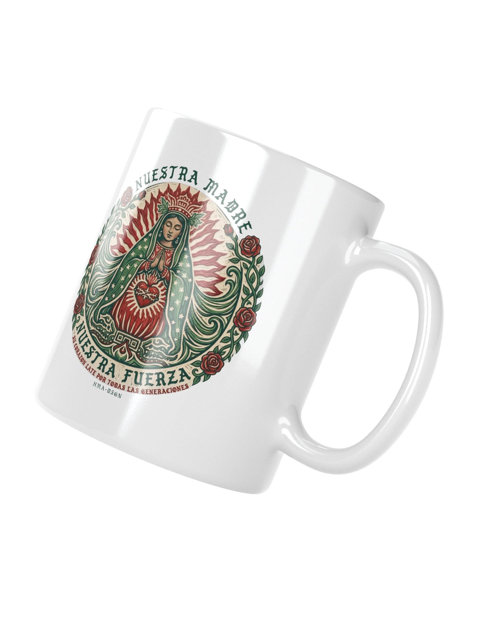 Virgen de Guadalupe con Rosas Rojas y Estrellas product image (4)