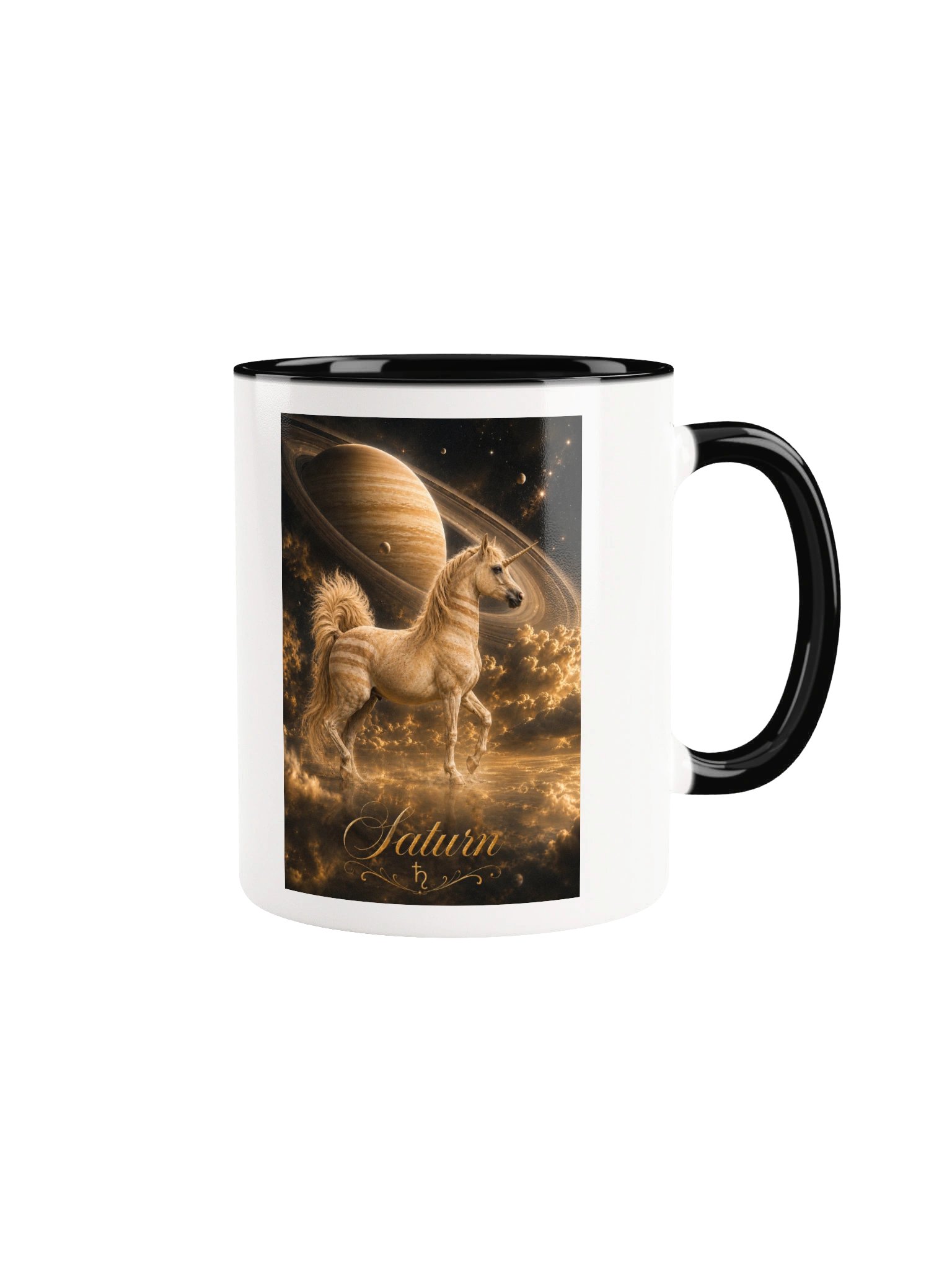 Saturn Unicorn Ceramic Mug product image (6)