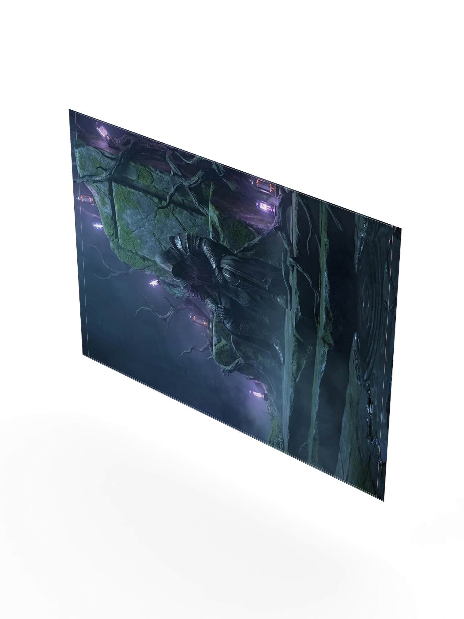 Concrete Kingdom — Neon Megastructure (300 DPI Museum Matte Print) product image (8)