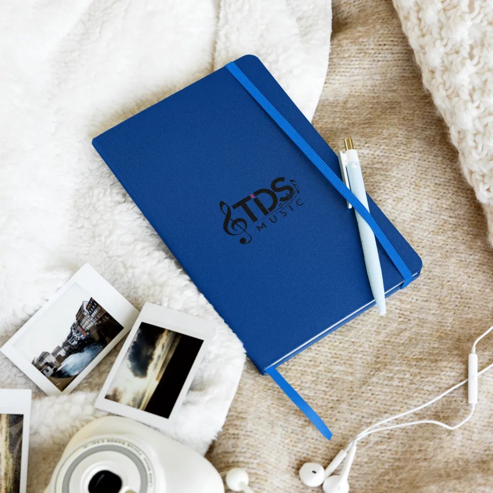 TDS Music Hardcover Notebook - 80 Lined Pages, Elastic Closure, Premium Journal for Creatives product image (10)