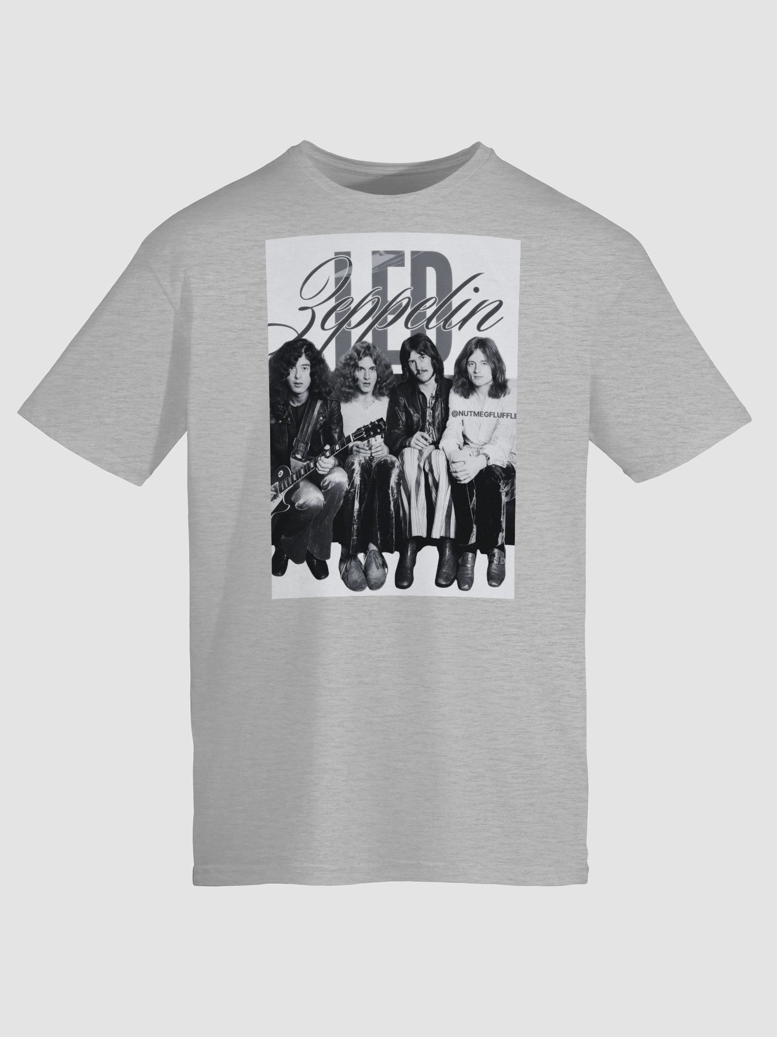 Led Zeppelin T-Shirt | Vintage Band Portrait Graphic Tee | Classic Rock Legend Shirt product image (6)
