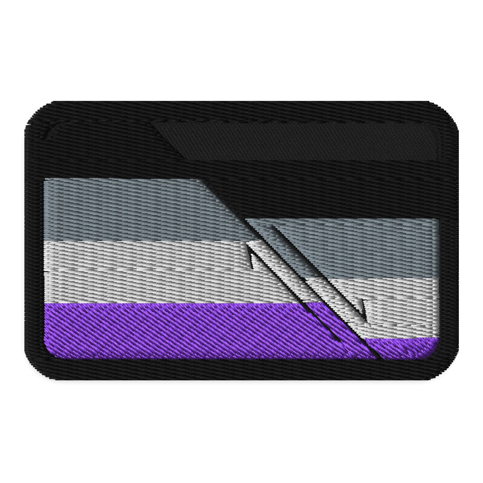 Faulted Pride Flags- Ace Patch product image (1)