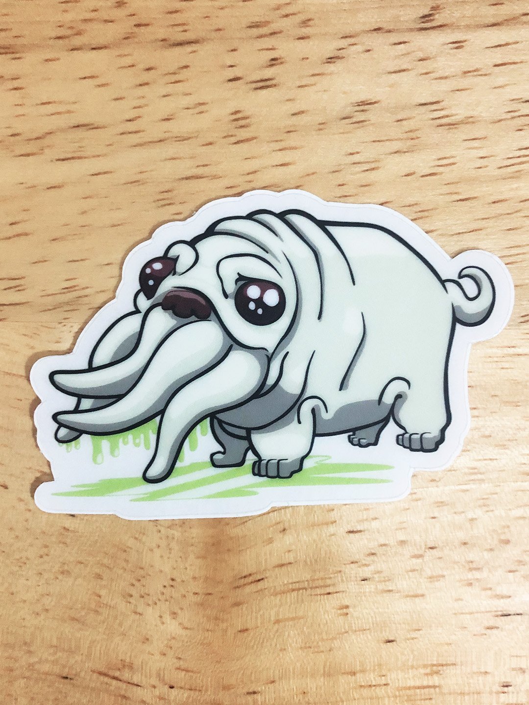 Pugthulhu Vinyl Sticker product image (1)